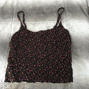 Floral Tank crop top